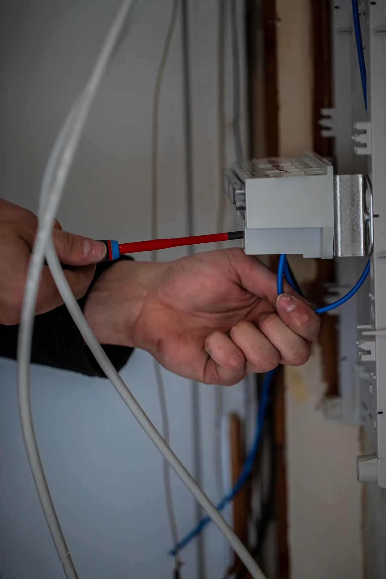 HPFI-opgradering i hus, sikker el-renovering
