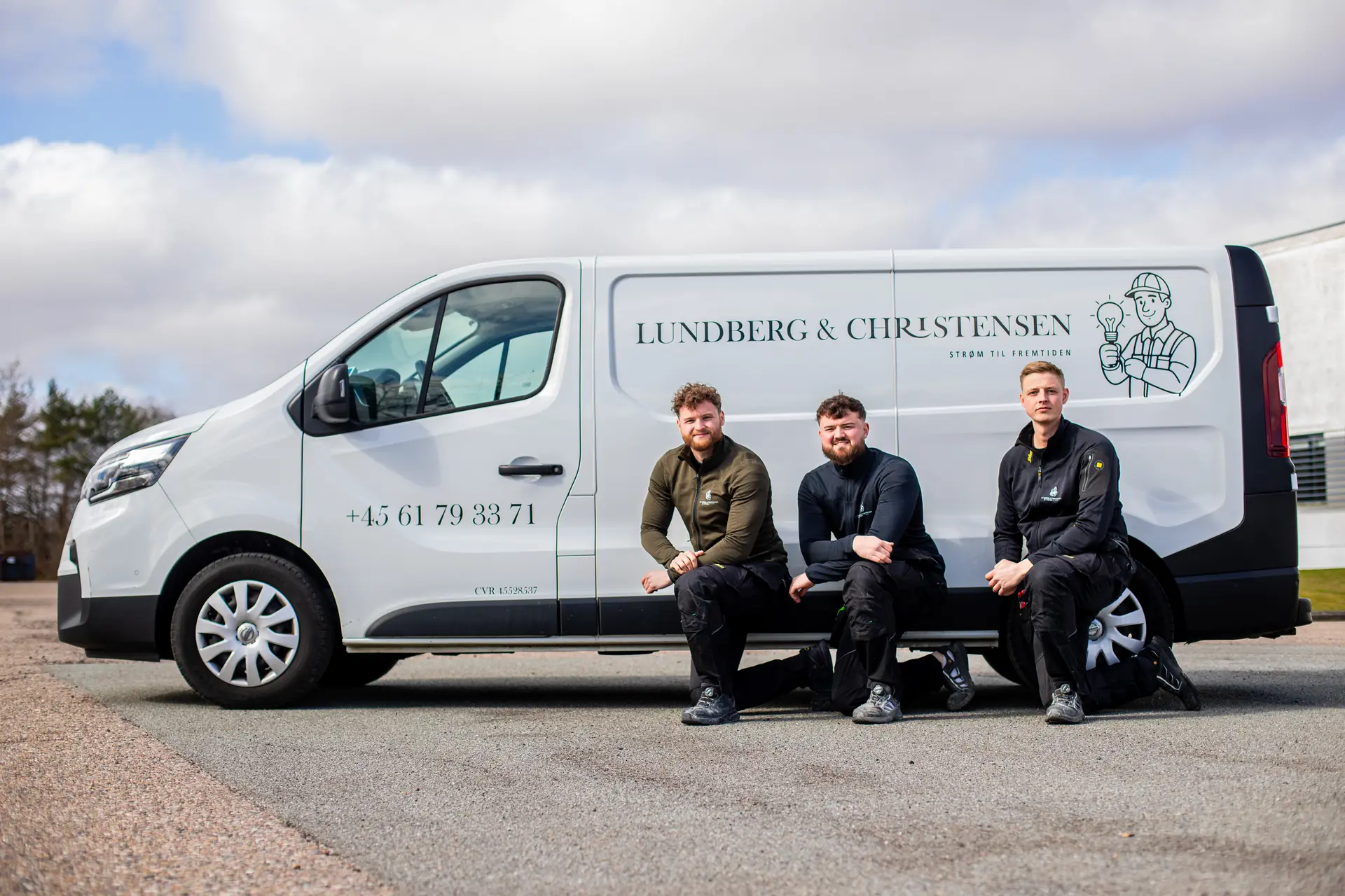 Nikolaj Lundberg, Marcus Christensen og Daniel Lundberg — partnere hos Lundberg & Christensen